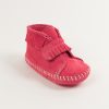 Infant Front Strap Bootie Hot Pink