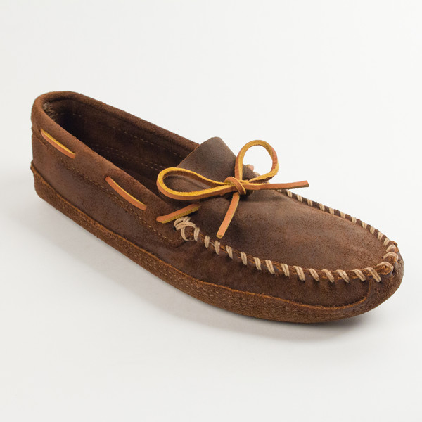 double deerskin softsole moccasin