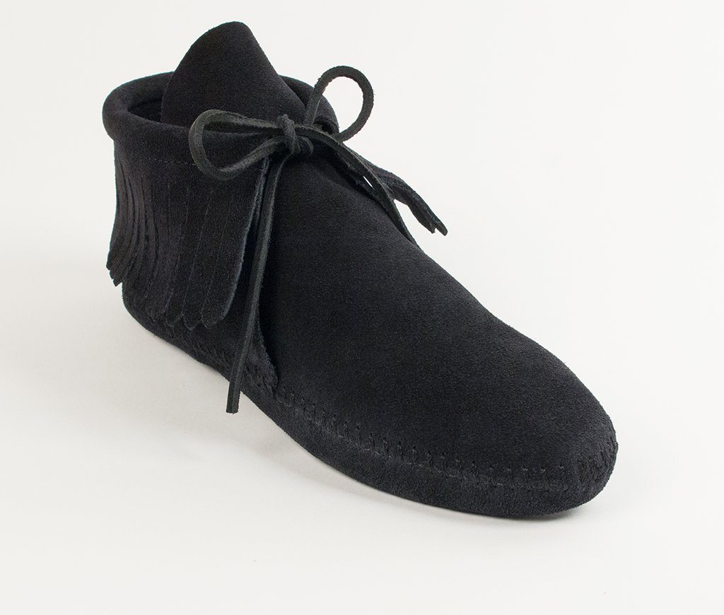 Women's Classic Fringe Black Softsole