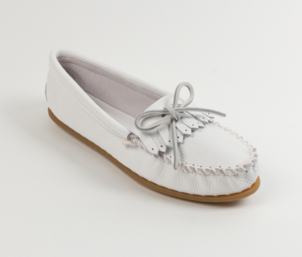 Women's Deerskin Kilty White