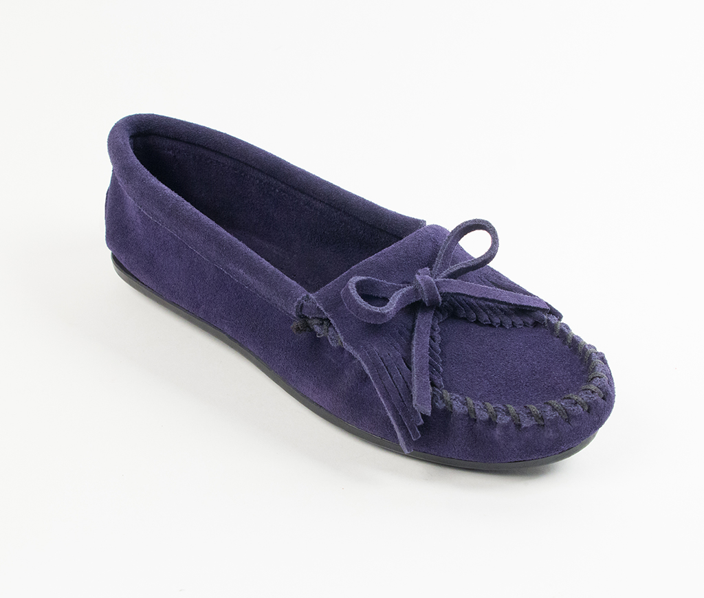 Women's Kilty Moc Navy Hardsole