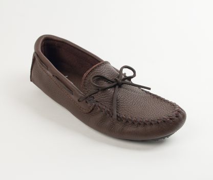 minnetonka men's moosehide driving moc