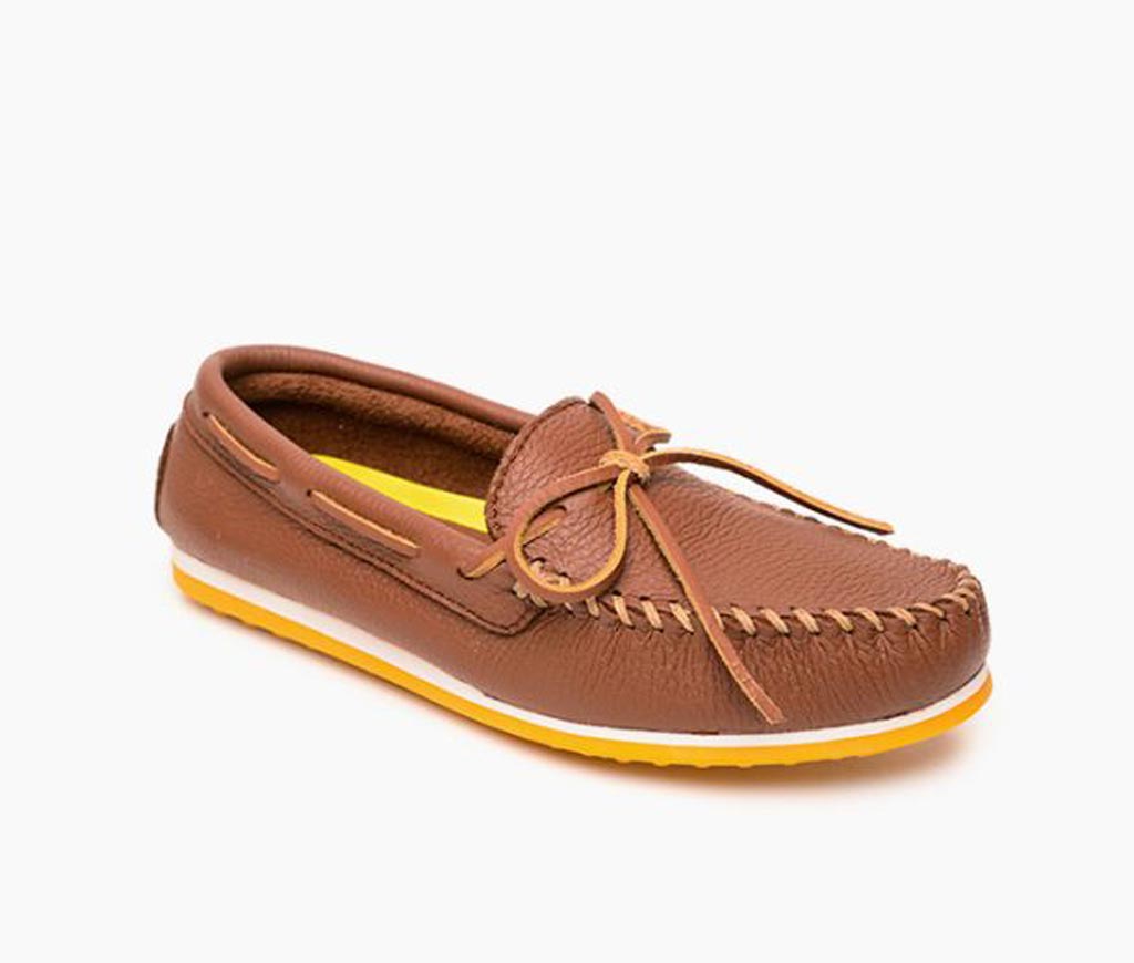 Men's moosehide hot sale slippers